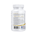 A white bottle with a gray lid, labeled Nordic Naturals ProOmega 2000, Lemon Flavor - 2150 mg Omega-3 Soft Gels, features details on dietary supplements, usage, and certifications. With the back label visible, it supports eye health and overall wellness by combating dry eyes.