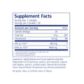 PRN Nuretin softgels, by PRN - Physician Recommended Nutriceuticals, feature omega-3 content with 200 mg EPA and 100 mg DHA from fish oil. The supplement facts highlight calories, total fat, and cholesterol. Ingredients include fish oil and natural mixed tocopherols. Free from gluten, dairy, or artificial colors/flavors.