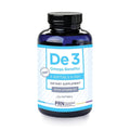 PRN DE3 Dry Eye Omega Benefits® by PRN - Physician Recommended Nutriceuticals is a dietary supplement with Vitamin D3 for dry eye support, available in 270 softgels. The recommended dose is 3 softgels daily. The packaging features blue with white and light blue accents.