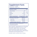 The image features the supplement facts for PRN DE3 Dry Eye Omega Benefits® softgels by PRN, highlighting 35 calories and 3.5g total fat per serving with Omega-3s EPA 1260 mg and DHA 540 mg. It is free from gluten, dairy, artificial colors or flavors.