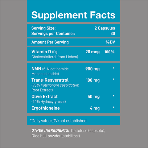 Wonderfeel Youngr™ NMN – Advanced Cellular Longevity Formula (60ct) 1 Month Supply