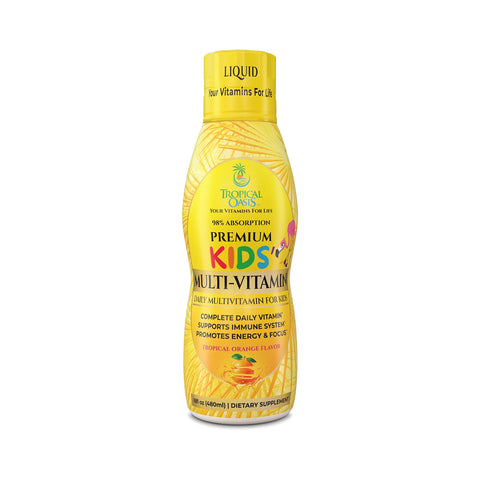 Tropical Oasis Kids Liquid Multivitamin (16oz.)