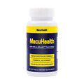 A bottle of MacuHealth Triple Carotenoid Formula for Adults, an eye vitamin supplement, features Micro-Micelle™ Technology with Triple Carotenoid Formula, Powerful Antioxidant, and supports macular pigment health. Each bottle contains 90 softgels—a 3-month supply.