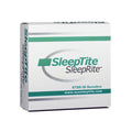 The SleepTite, SleepRite box from Ophthalmic Resources Partners is stylishly designed in teal and gray, showcasing the website www.eyesleeprite.com. Labeled STSR-30 Sensitive, it contains hypoallergenic lid seals to ease dry eye symptoms and enhance comfort during sleep.