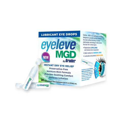Eyeleve MGD Eye Drops, Preservative Free (30ct)