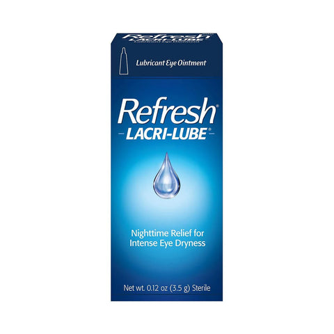 Refresh Lacri-Lube Lubricant Eye Ointment for Nighttime dryness (3.5g Tube)