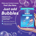 Clear Care Plus Cleaning Solution with Hydraglyde, Twin Pack, Multi, 12 Oz, Pack of 2-Contact Lens Solution-Vision Rescue