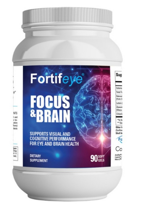 Fortifeye Focus & Brain for Macular and Cognitive Performance (90ct.) 3 Month Supply