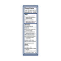 The image shows the Drug Facts label for Systane Night Gel by Alcon, containing 0.3% hypromellose for lubrication and long-lasting nighttime eye relief. It includes warnings about eye irritation, safety precautions, and stop use instructions.